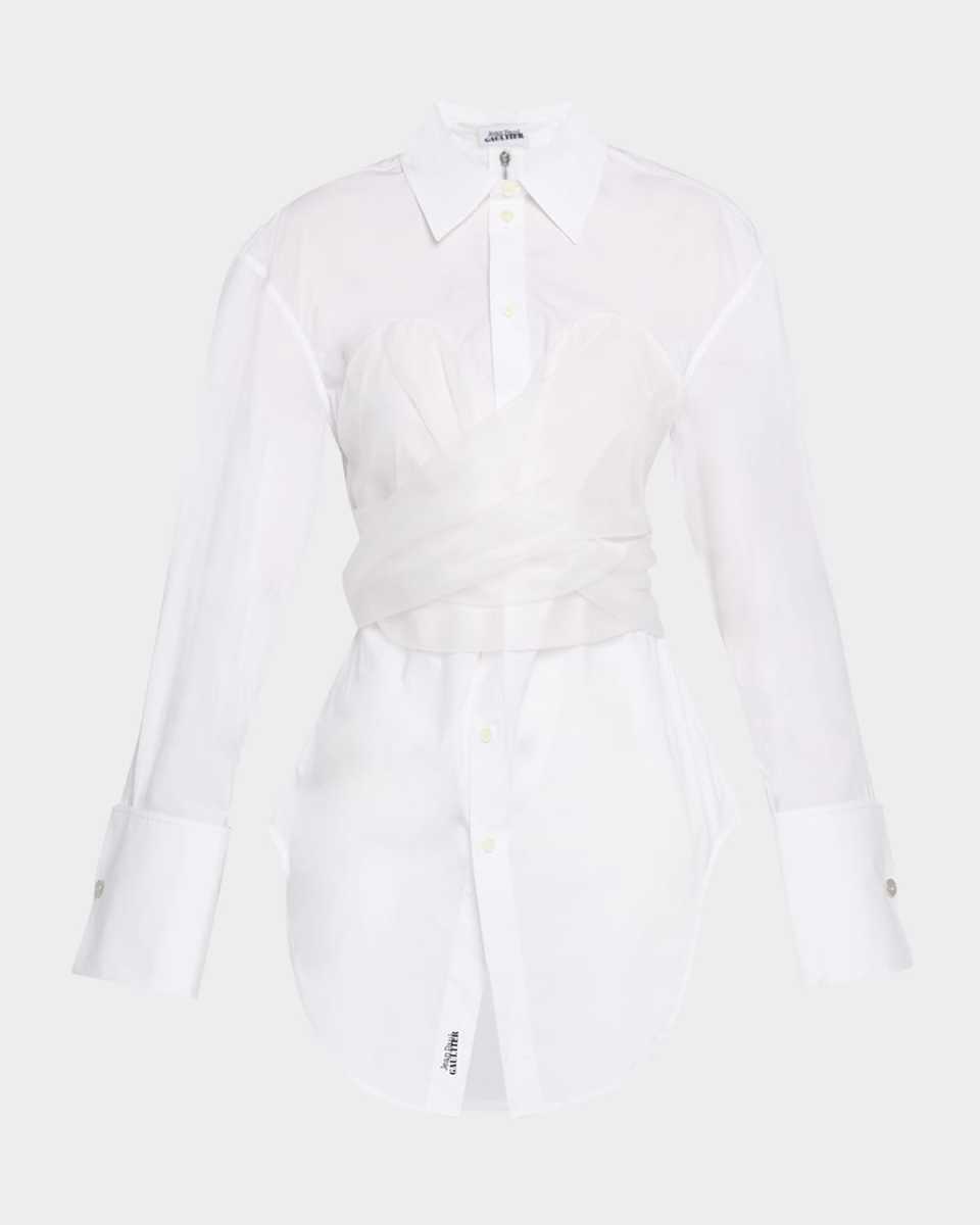 Long Draped Shirt
